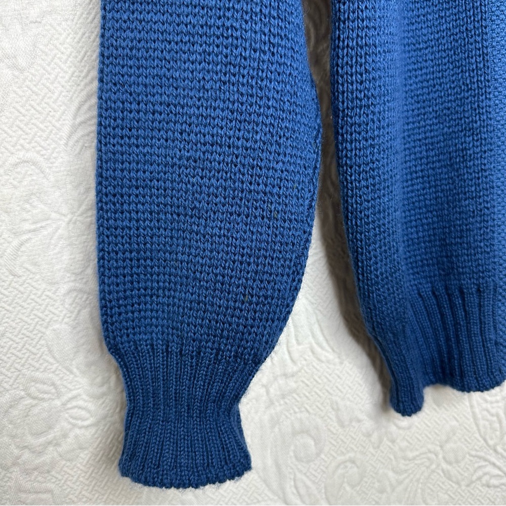 Nordstrikk A/S Vintage Norwegian Wool Snowflake Cardigan Sweater - Picture 5 of 11